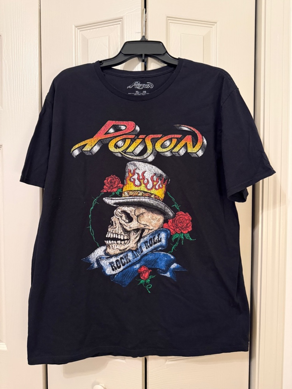Poison Graphic Rock Tee - NWOT